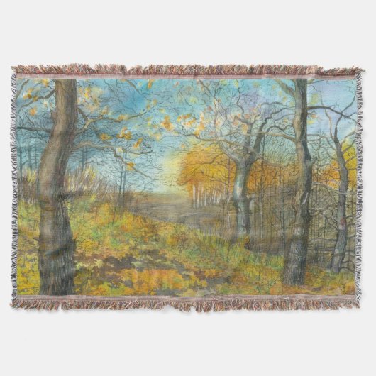 Herbstgold in einem Eichenwäldchen Decke (Vorderseite)