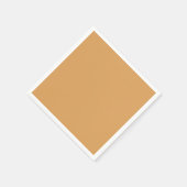 Herbstgoldgelbe Farbe Serviette (Ecke)