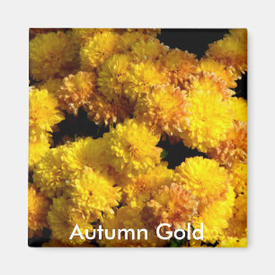 Herbstgoldmagnet Magnet