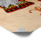 Herbstgomes Happy Fall Poster (Ecke)