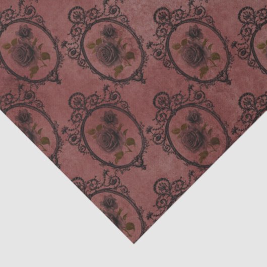 Herbstgotik Viktorianisch Seidenpapier (Detail)