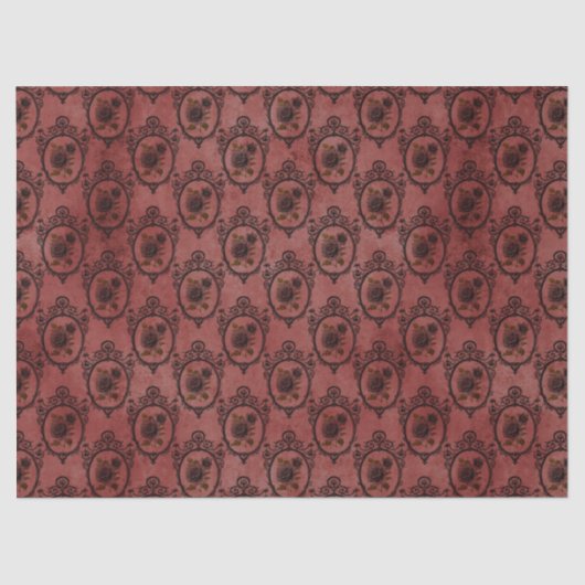 Herbstgotik Viktorianisch Seidenpapier (Vorderseite)