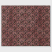 Herbstgotik Vintag Geschenkpapier (Flach)