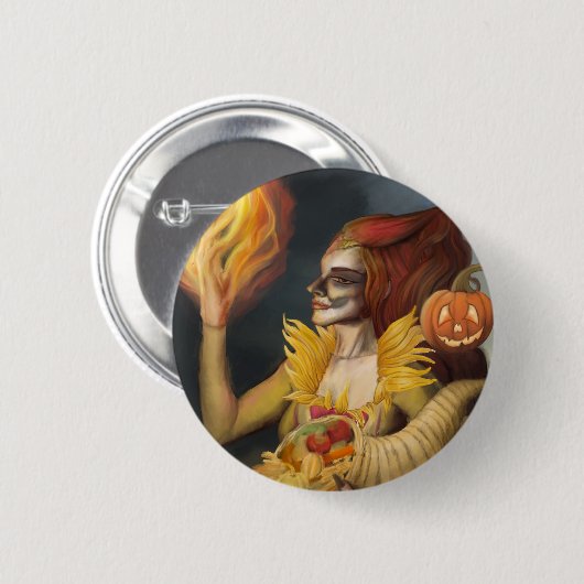 Herbstgöttin Button (Vorne & Hinten)