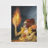 Herbstgöttin Karte (Vorderseite)
