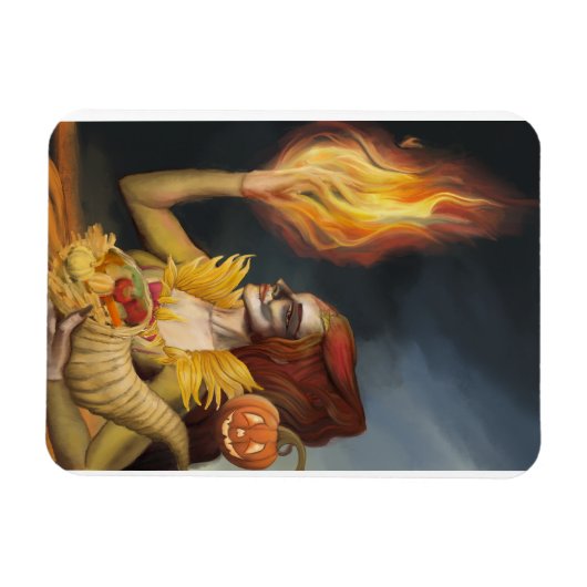 Herbstgöttin Magnet (Horizontal)