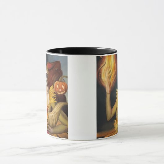 Herbstgöttin Tasse (Zentrum)