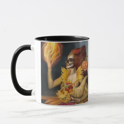 Herbstgöttin Tasse (Links)