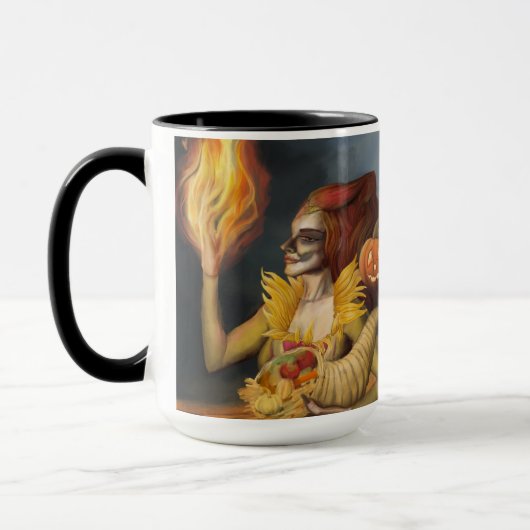Herbstgöttin Tasse (Links)