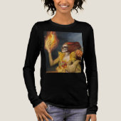 Herbstgöttin Tri-Blend Shirt (Vorderseite)