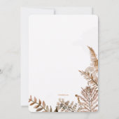 Herbstgras Einladung (Rückseite)