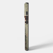 Herbstgras-Monogramm für Höllenkälber Case-Mate iPhone Hülle (Rückseite / Links)