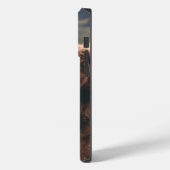 Herbstgras-Monogramm für Höllenkälber Case-Mate iPhone Hülle (Rückseite / Links)