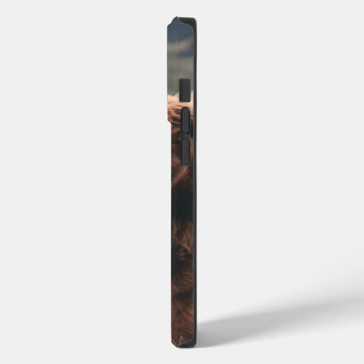 Herbstgras-Monogramm für Höllenkälber Case-Mate iPhone Hülle (Rückseite / Links)