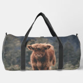 Herbstgras-Monogramm für Höllenkälber Duffle Bag (Vorderseite)