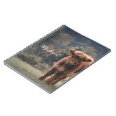 Herbstgras-Monogramm für Höllenkälber Notizblock (Linke Seite)