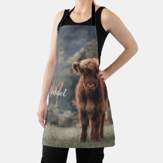 Herbstgras-Monogramm für Höllenkälber Schürze (InSitu)