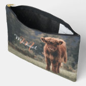 Herbstgras-Monogramm für Höllenkälber Zubehörtasche (Offen)