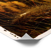 Herbstgras Poster (Ecke)