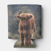 Herbstgrasfeld für Rinder Dosenkühler (Rückseite)