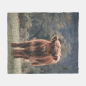 Herbstgrasfeld für Rinder Fleecedecke (Vorderseite (Horizontal))