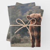 Herbstgrasfeld für Rinder Geschenkpapier Set (Beispiel)