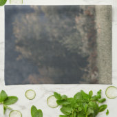 Herbstgrasfeld für Rinder Geschirrtuch (Gefaltet)