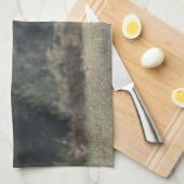 Herbstgrasfeld für Rinder Geschirrtuch (Viertel Falte)