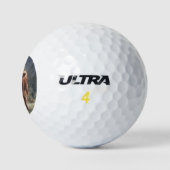 Herbstgrasfeld für Rinder Golfball (Logo)