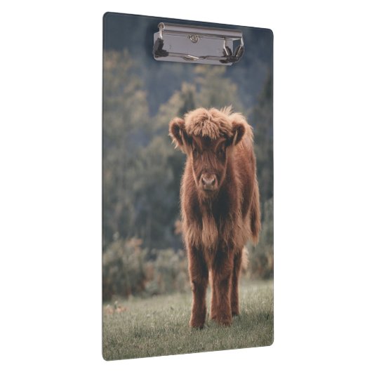 Herbstgrasfeld für Rinder Klemmbrett (Rechts)