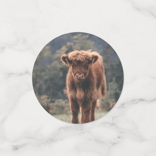 Herbstgrasfeld für Rinder Konfetti (Klein Vorderseite)