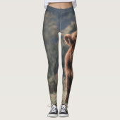 Herbstgrasfeld für Rinder Leggings (Vorderseite)
