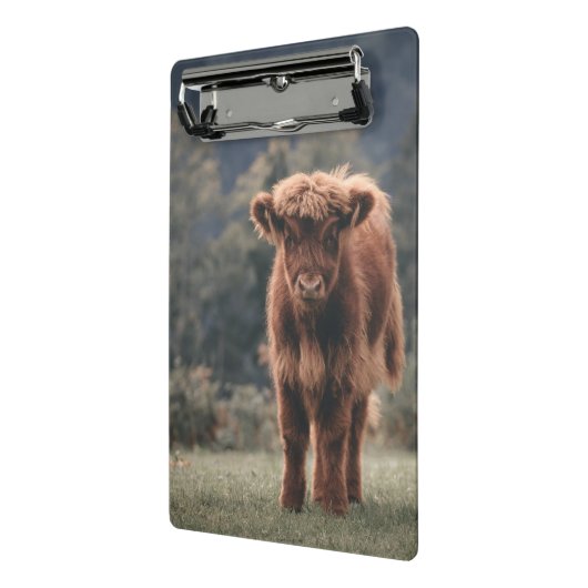 Herbstgrasfeld für Rinder Mini Klemmbrett (Gewinkelt2)