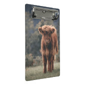 Herbstgrasfeld für Rinder Mini Klemmbrett (Schrägansicht)