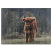 Herbstgrasfeld für Rinder Schneidebrett (Vorderseite)