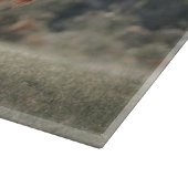 Herbstgrasfeld für Rinder Schneidebrett (Ecke)