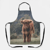 Herbstgrasfeld für Rinder Schürze (Vorderseite)