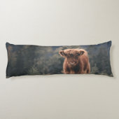 Herbstgrasfeld für Rinder Seitenschläferkissen (Rückseite)