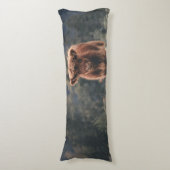 Herbstgrasfeld für Rinder Seitenschläferkissen (Vorderseite Vertikal)