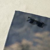 Herbstgrasfeld für Rinder Strandtuch (Beispiel)