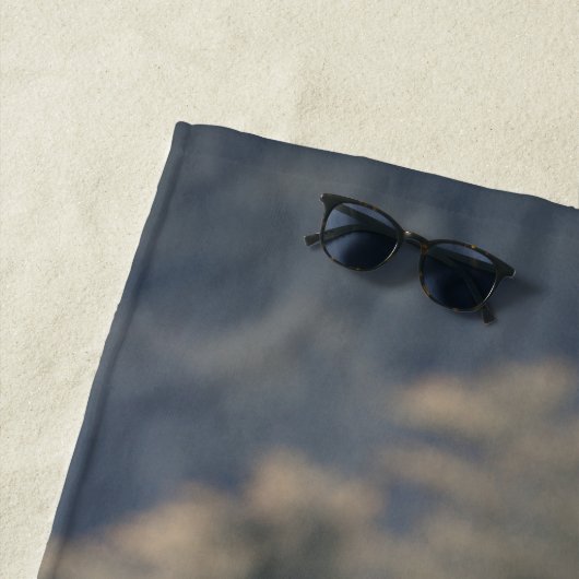 Herbstgrasfeld für Rinder Strandtuch (Beispiel)