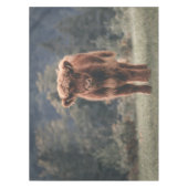 Herbstgrasfeld für Rinder Tischdecke (Vorderseite)