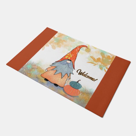 Herbstgrasmat Fußmatte (Schrägansicht)