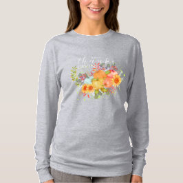 Herbstgrauer Erntedank T-Shirt