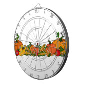 Herbstgrenze Dartscheibe (Vorderseite rechts)