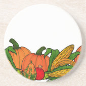 Herbstgrenze Getränkeuntersetzer (Vorne)