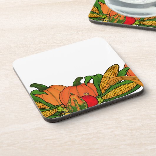 Herbstgrenze Getränkeuntersetzer (Linke Seite)