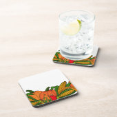 Herbstgrenze Getränkeuntersetzer (Rechte Seite)