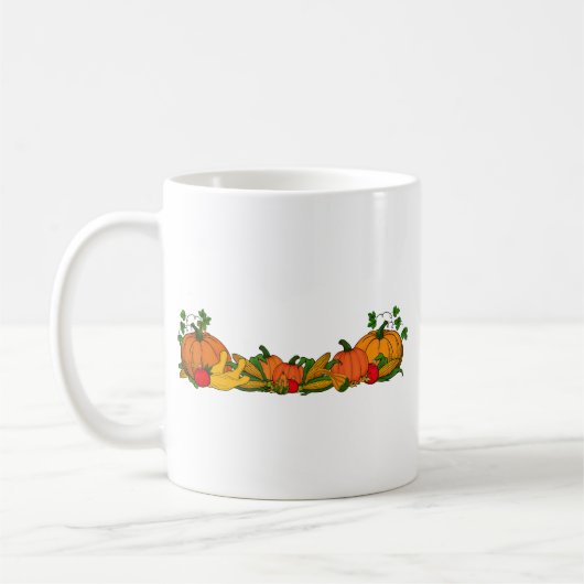 Herbstgrenze Kaffeetasse (Links)
