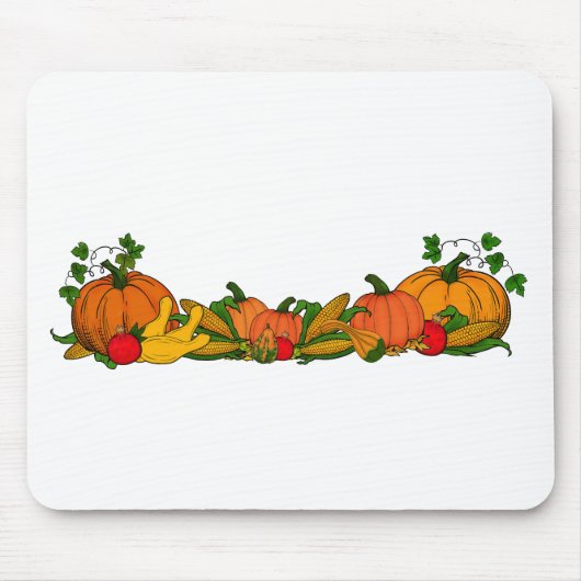 Herbstgrenze Mousepad (Vorne)